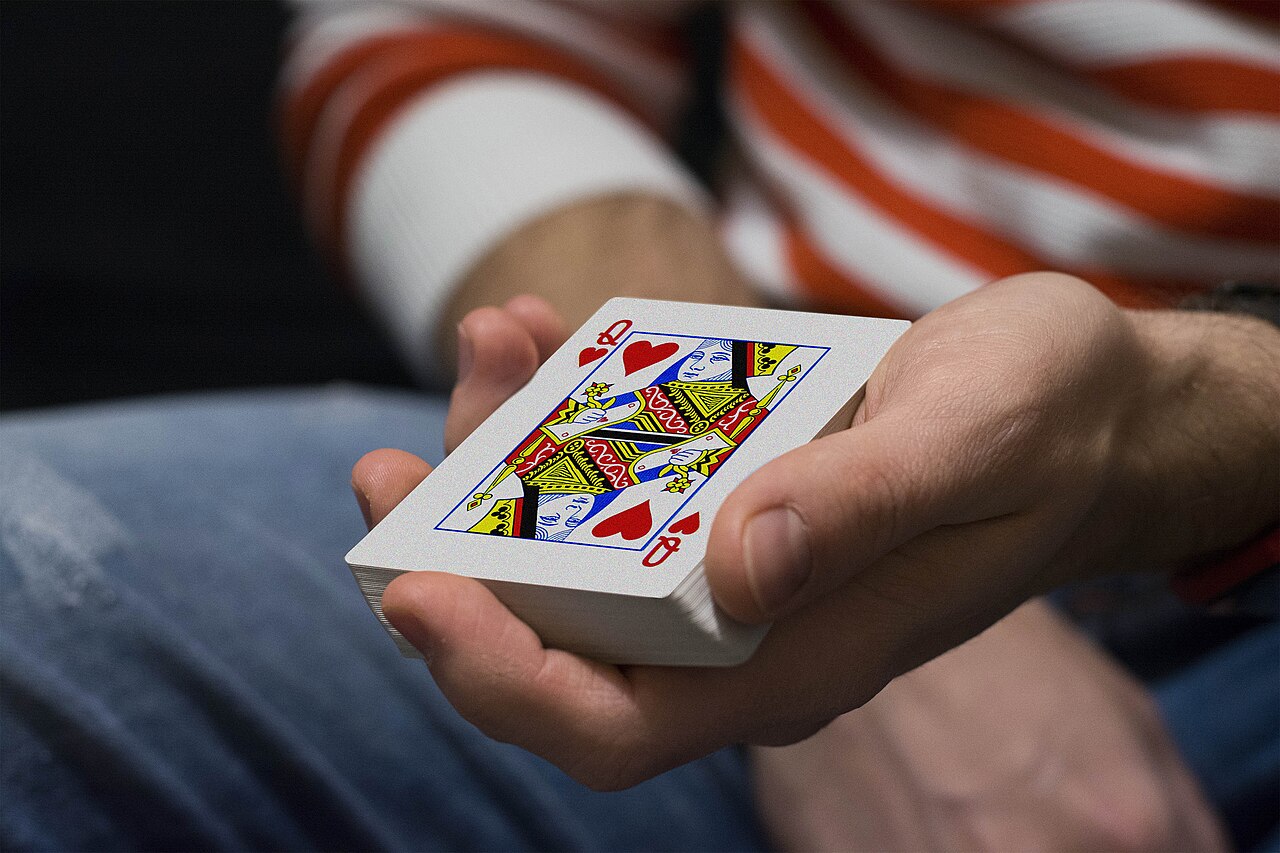 A full 52-card deck laid out face-up in order